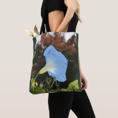 Blue Autumn Morning Glory  Tasche (Von Nahem)