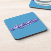 Blue Awareness Affirmation Untersetzer Set (Linke Seite)