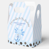 Blue Axolotl Bubble Boba Tea Par Tee Jungen Geburt Geschenkschachtel (Geöffnet)