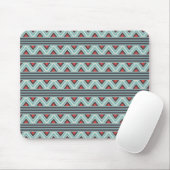 Blue Aztec Streifen Mousepad (Mit Mouse)