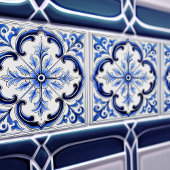 Blue Azulejo Talavera Ceramic Tile Fliese