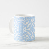 Blue Azulejos Portugiesisches Mittelmeer Kaffeetasse (Vorderseite Links)