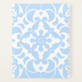 Blue Azulejos Portugiesisches Mittelmeer Planer (Rückseite)