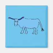 Blue Babe Magnet (Vorne)