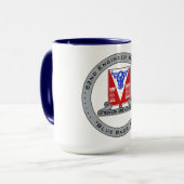 Blue Babe Tasse (Vorderseite Links)