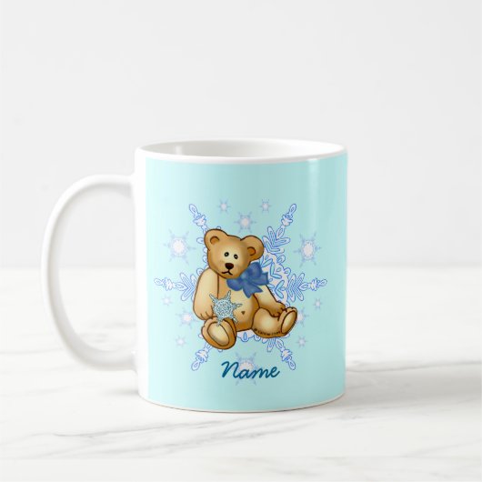 Blue Baby Bear Kaffeetasse (Links)