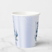 Blue Baby Bear Paper Cups Pappbecher (Links)