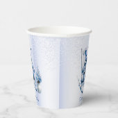 Blue Baby Bear Paper Cups Pappbecher (Rechts)