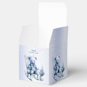 Blue Baby Bevor Box Geschenkschachtel (Geöffnet)