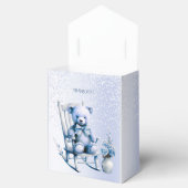 Blue Baby Bevor Box Geschenkschachtel (Geöffnet)