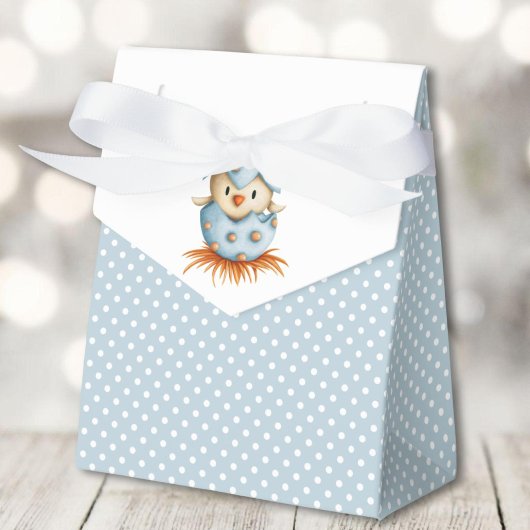 Blue Baby Bird Geschenkschachtel