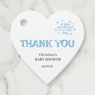 Blue Baby Boy Baby Dusche Geschenkanhänger