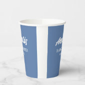 Blue Baby Boy Dusche Pappbecher (Links)