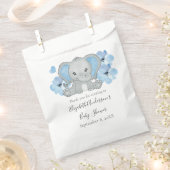 Blue Baby Boy Elephant Baby Dusche Blume Ballon Geschenktütchen (Ausgeschnitten)