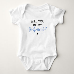 Blue Baby Boy Niedlich wirst du meine Eltern sein Strampler
