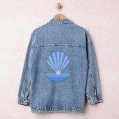 Blue Baby Boy Oyster Muschel and Pearl Jeansjacke (Hangar)