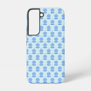 Blue Baby Boy Oyster Muschel und Pearl Gemustert Samsung Galaxy Hülle