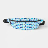 Blue Baby Boy Schmetterlinge und Blume Gemustert Bauchtasche (Vorderseite)