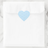 Blue Baby Boy Script Baby Script Heart Sticker (Tasche)