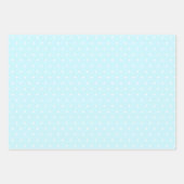 Blue Baby Boy Wrapping Paper Flat Sheet Set 3 Geschenkpapier Set (Vorderseite 3)