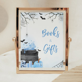 Blue Baby Brewing Halloween Bücher und Geschenke S Poster