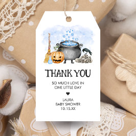 Blue Baby bricht Halloween Baby Fevor Tags Geschenkanhänger