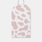 Blue Baby Clothesline Little Cowboy Baby Shower Geschenkanhänger (Rückseite)