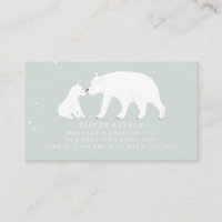 Blue Baby Diaper Raffles für Mama und Baby Polar B