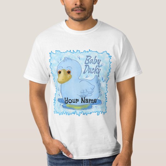 Blue Baby Duck T-Shirt (Vorderseite)