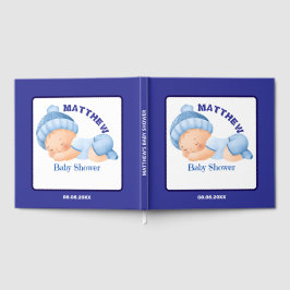 Blue Baby Dusche, Baby Boy Dusche Gästebuch