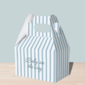 Blue Baby Dusche entpackt Geschenkschachtel