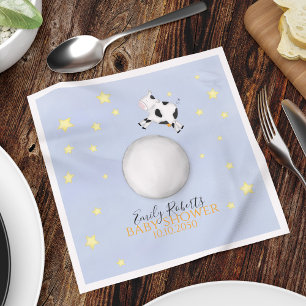 Blue Baby Dusche Kinderzimmer Rhyme Custom Serviette