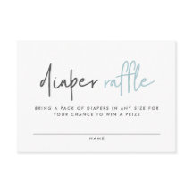 Blue baby dusche moderne typografische Windpreisra