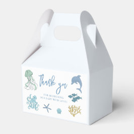 Blue Baby Dusche von Ocean Creature Geschenkschachtel