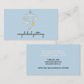 Blue Baby Duschspielzeug Visitenkarte (Vorne/Hinten)