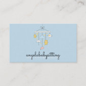 Blue Baby Duschspielzeug Visitenkarte (Vorderseite)