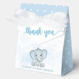 Blue Baby Elephant Little Peanut Baby Dusche Geschenkschachtel