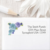 Blue Baby in Bloom Brunch Dusche Rücksendeadresse (Insitu)