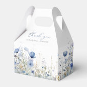 Blue Baby in Bloom Wildblume Baby Duschkabine Geschenkschachtel (Vorderseite)