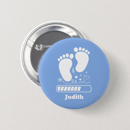 Blue Baby Loading Button (Vorne & Hinten)