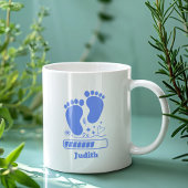 Blue Baby Loading Kaffeetasse