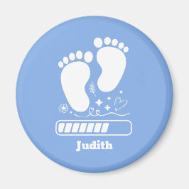 Blue Baby Loading Magnet