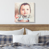 Blue Baby Name Foto Leinwanddruck (Insitu (Schlafzimmer))