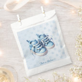 Blue Baby Shoes Favor Bag Geschenktütchen (Ausgeschnitten)
