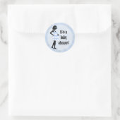Blue Baby Shower Stickers (Tasche)