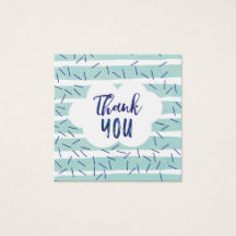 Blue Baby Sprinkle Vielen Dank Tags für einen Jung