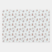 Blue Babys Erste Weihnachts Winter Pajamas Geschenkpapier Set (Vorderseite 3)