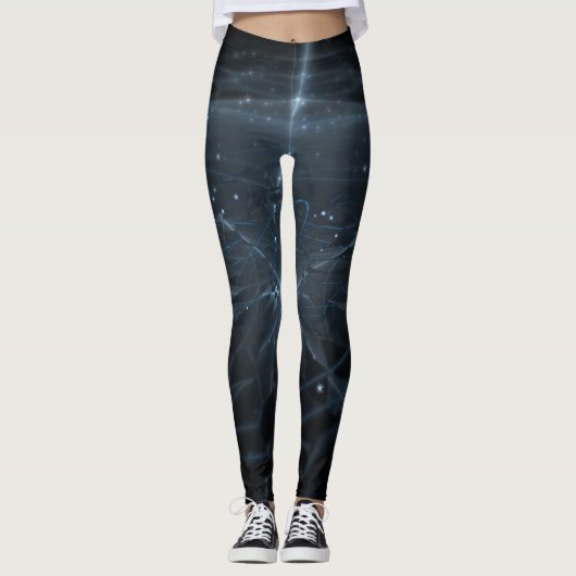 Blue Back Galaxy Leggings (Vorderseite)