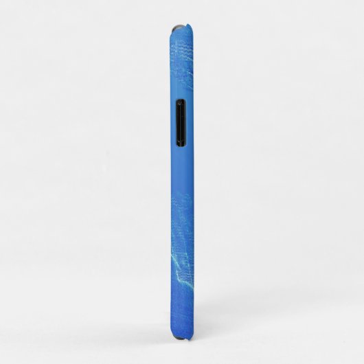 Blue Background Case-Mate iPhone Hülle (Hinten/Rechts)