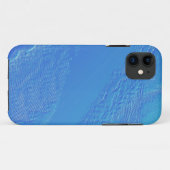 Blue Background Case-Mate iPhone Hülle (Rückseite (Horizontal))